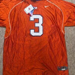 Nike Clemson Tigers #3 NCAA College Football Jersey Orange